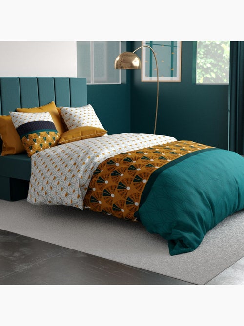 Parure housse de couette 100 % coton madra - Kiabi