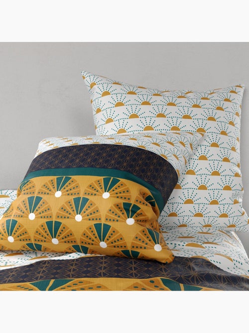 Parure housse de couette 100 % coton madra - Kiabi