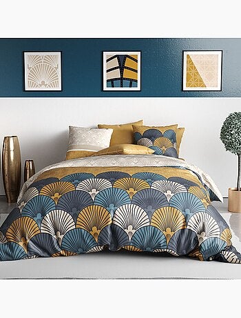 Parure housse de couette 100 % coton maka