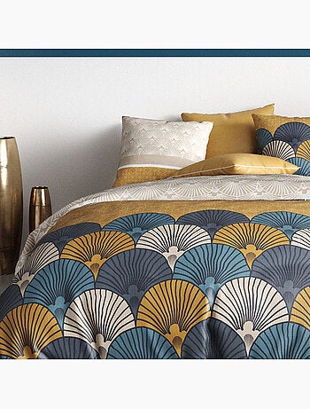Parure housse de couette 100 % coton maka