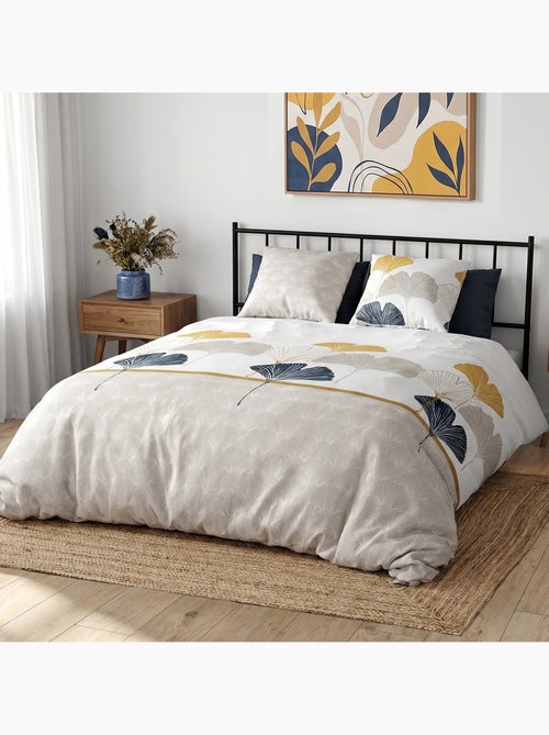 Parure housse de couette 100 % coton mangae - Kiabi Parure housse de couette 100 % coton mangae - Kiabi