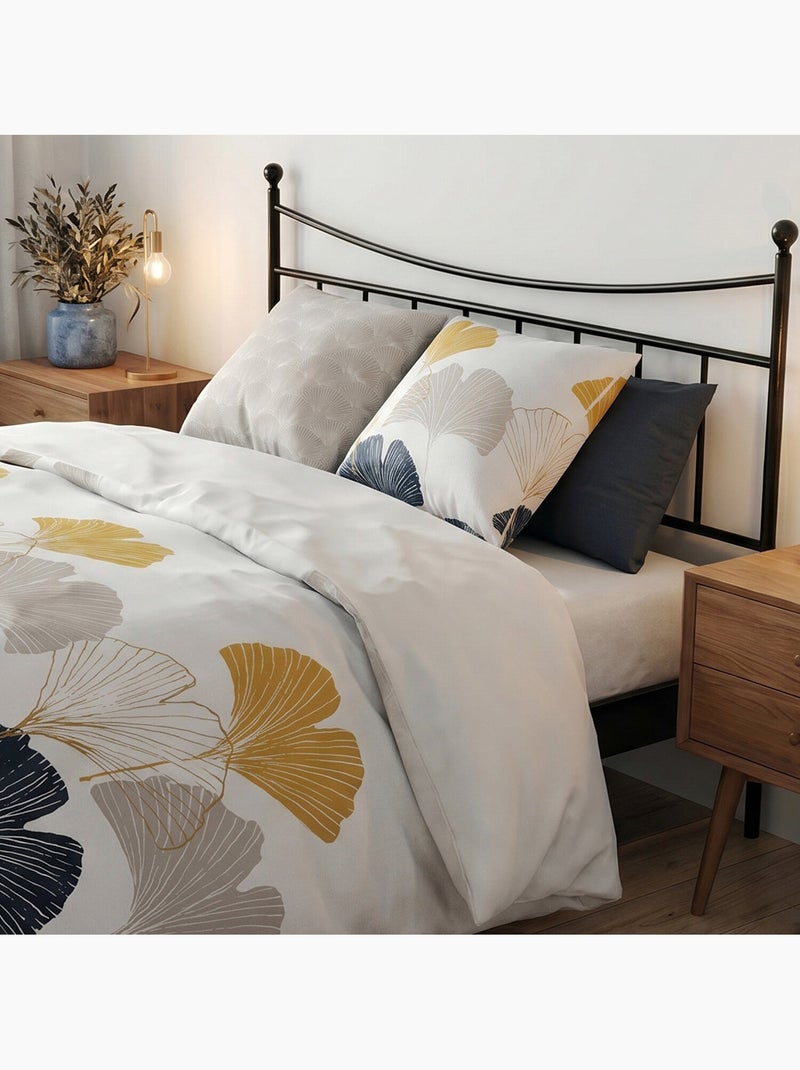 Parure housse de couette 100 % coton mangae Multicolore - Kiabi