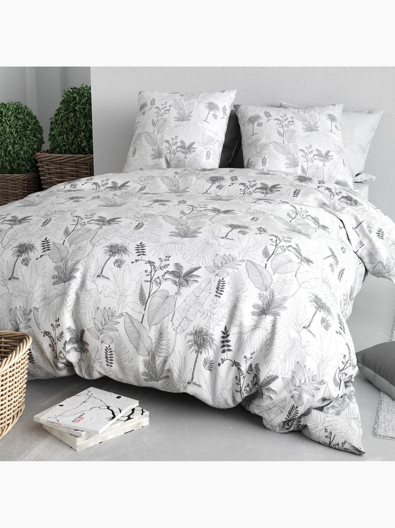 Parure housse de couette 100 % coton merigold Multicolore - Kiabi