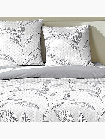 Parure housse de couette 100 % coton mikano