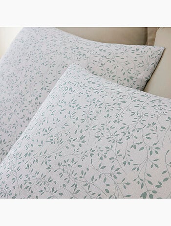 Parure housse de couette 100 % coton murmure