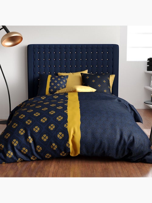 Parure housse de couette 100 % coton nil - Kiabi Parure housse de couette 100 % coton nil - Kiabi
