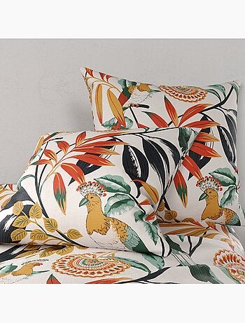 Parure housse de couette 100 % coton ninon