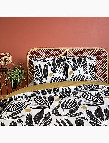 Parure housse de couette 100 % coton nolie