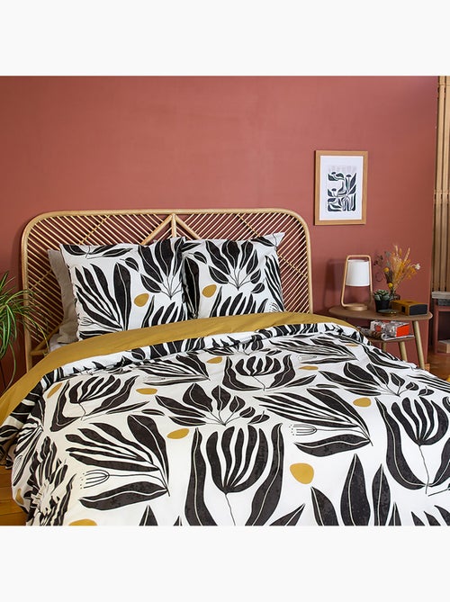 Parure housse de couette 100 % coton nolie - Kiabi Parure housse de couette 100 % coton nolie - Kiabi