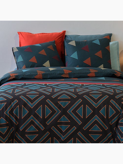 Parure housse de couette 100 % coton ocean - Kiabi Parure housse de couette 100 % coton ocean - Kiabi