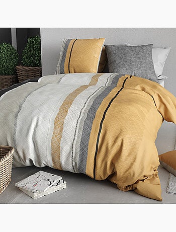 Parure housse de couette 100 % coton ogis