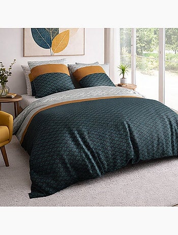 Parure housse de couette 100 % coton orus