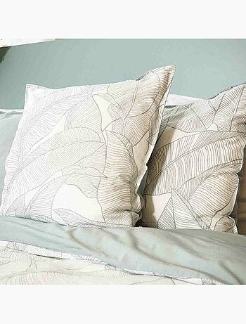 Parure housse de couette 100 % coton pampelune