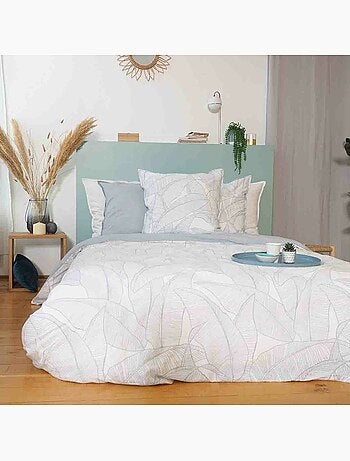 Parure housse de couette 100 % coton pampelune