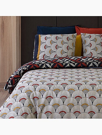 Parure housse de couette 100 % coton panka