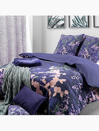 Parure housse de couette 100 % coton paola