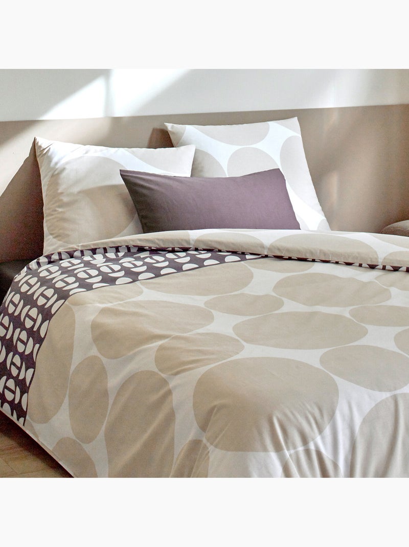 Parure housse de couette 100 % coton pito Multicolore - Kiabi