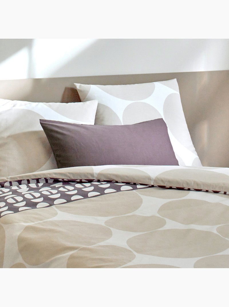 Parure housse de couette 100 % coton pito Multicolore - Kiabi