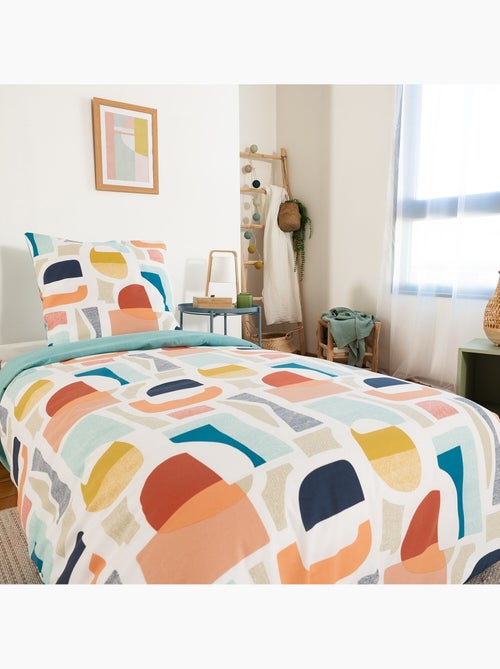 Parure housse de couette 100 % coton polyester colors - Kiabi
