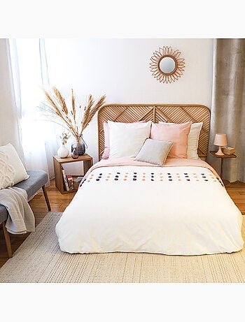 Parure housse de couette 100 % coton poupie