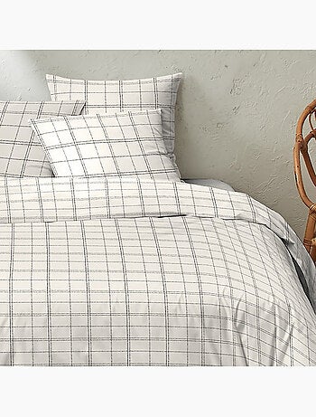 Parure housse de couette 100 % coton prades