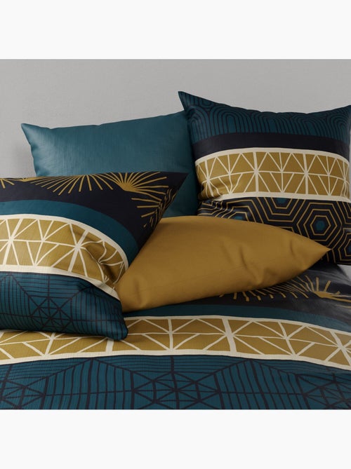 Parure housse de couette 100 % coton qobe - Kiabi