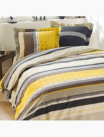Parure housse de couette 100 % coton queenie