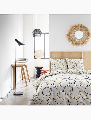 Parure housse de couette 100 % coton rafaela