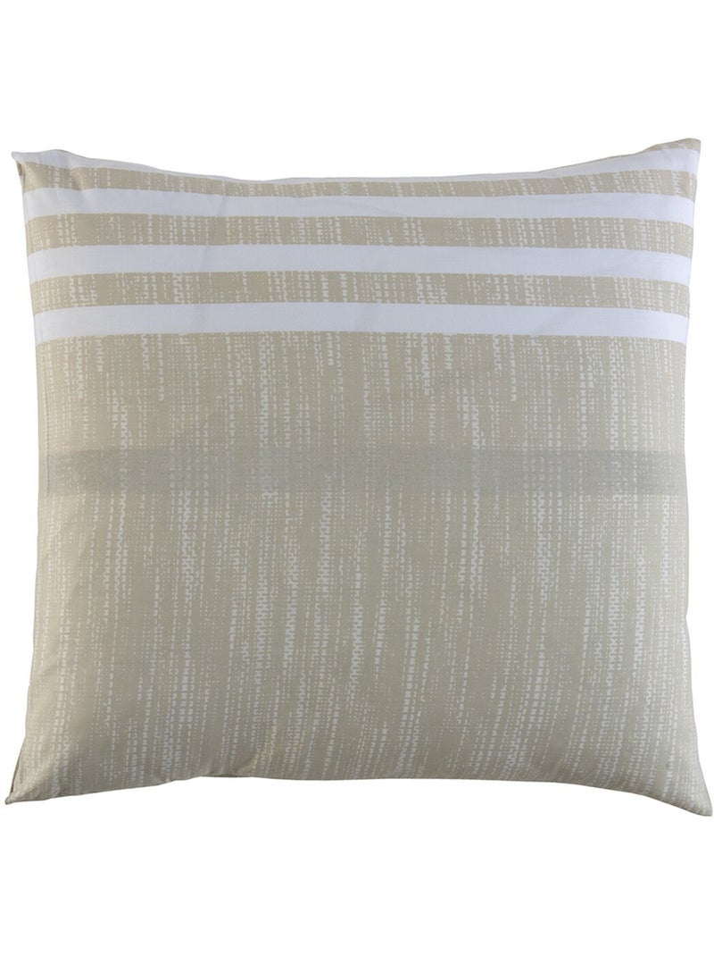 Parure housse de couette 100 % coton romane Bleu - Kiabi