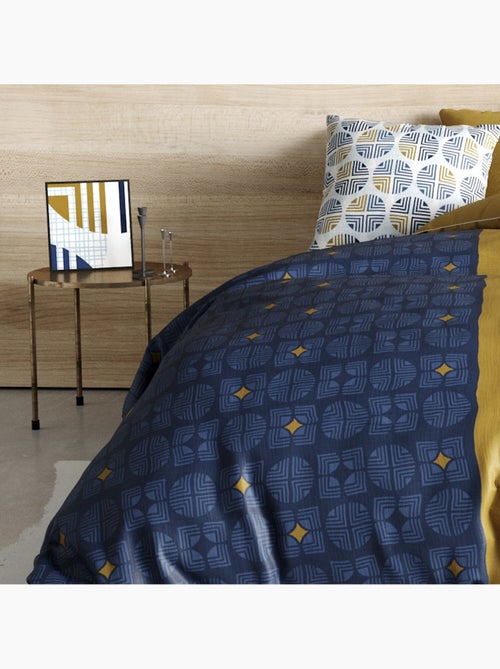 Parure housse de couette 100 % coton sirius - Kiabi
