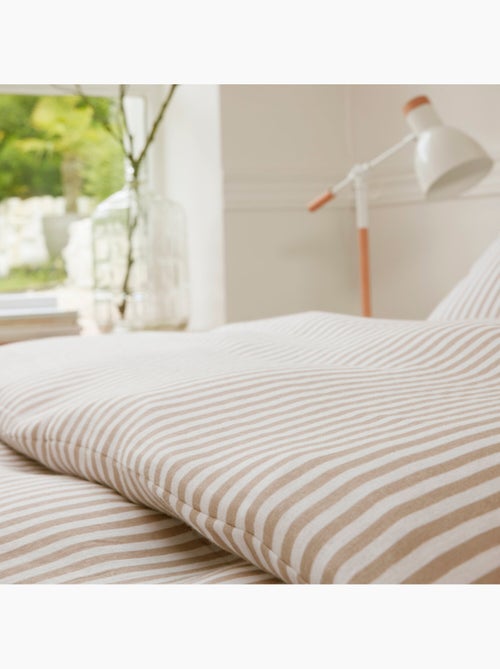Parure housse de couette 100 % coton soleis - Kiabi