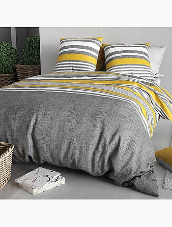 Parure housse de couette 100 % coton studt