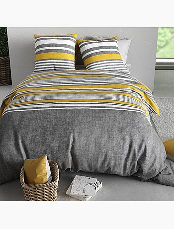 Parure housse de couette 100 % coton studt