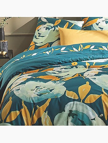 Parure housse de couette 100 % coton suzie