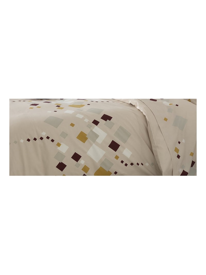 Parure housse de couette 100 % coton tigy Multicolore - Kiabi