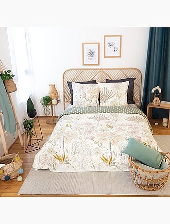 Parure housse de couette 100 % coton tinguelie