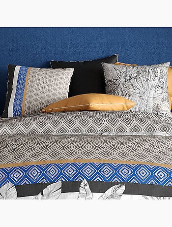 Parure housse de couette 100 % coton toki