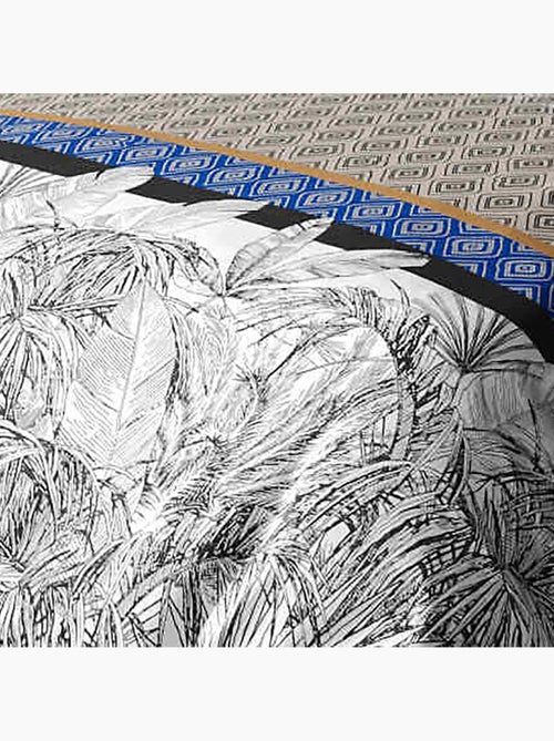 Parure housse de couette 100 % coton toki - Kiabi Parure housse de couette 100 % coton toki - Kiabi