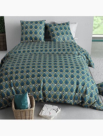Parure housse de couette 100 % coton triska