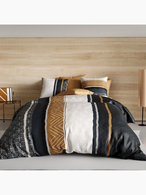 Parure housse de couette 100 % coton trophé - Kiabi Parure housse de couette 100 % coton trophé - Kiabi