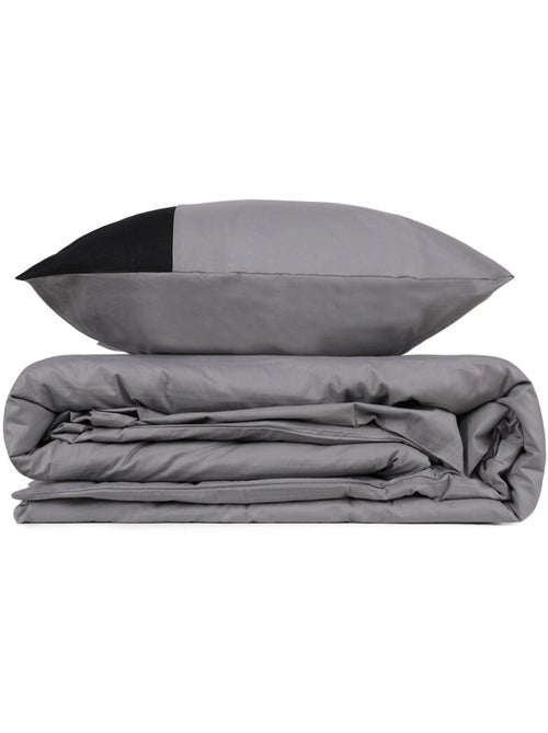 Parure housse de couette 100% coton Uni - Plain - Kiabi