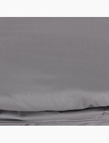 Parure housse de couette 100% coton unie - Plain