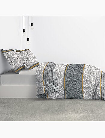 Parure housse de couette 100 % coton vega gold
