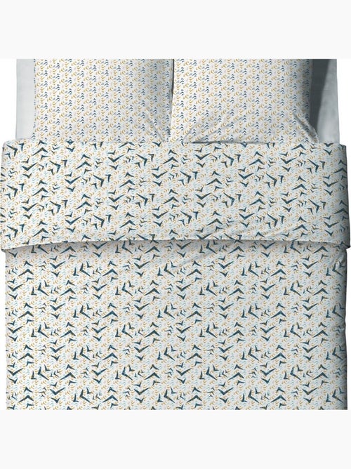 Parure housse de couette 100 % coton vita - Kiabi