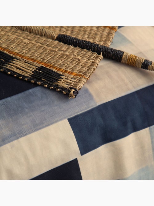 Parure housse de couette 100 % coton wang - Kiabi