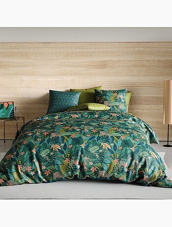 Parure housse de couette 100 % coton zania