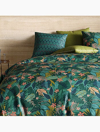 Parure housse de couette 100 % coton zania