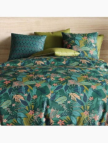Parure housse de couette 100 % coton zania