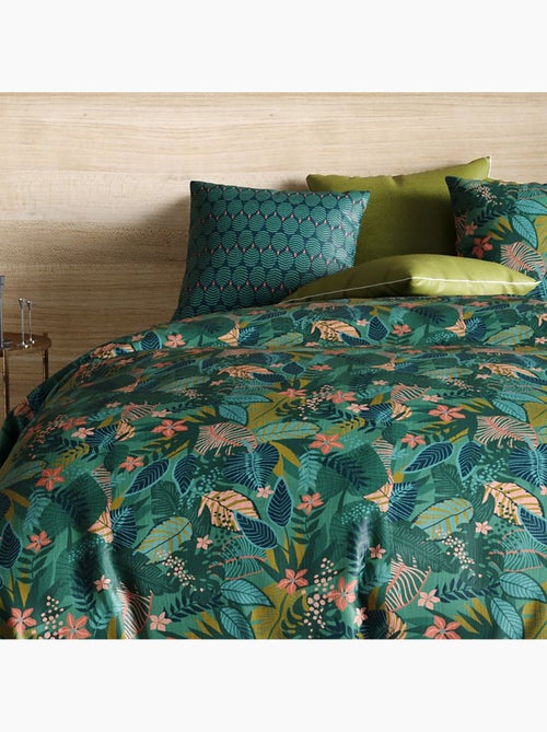 Parure housse de couette 100 % coton zania - Kiabi