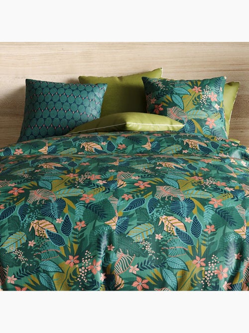 Parure housse de couette 100 % coton zania - Kiabi